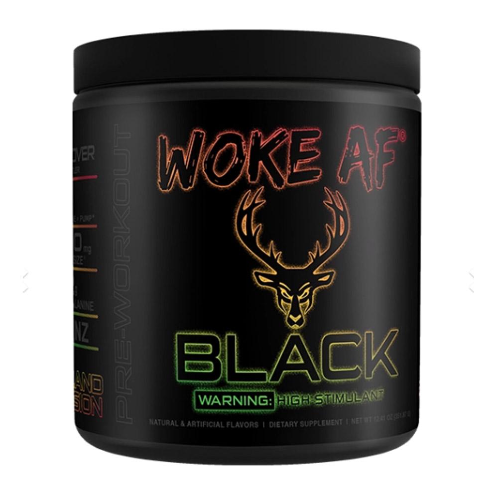 Bucked Up Woke AF Black 30 Servings Sports Performance Recovery Bucked Up Island Fusion (4320403062849)