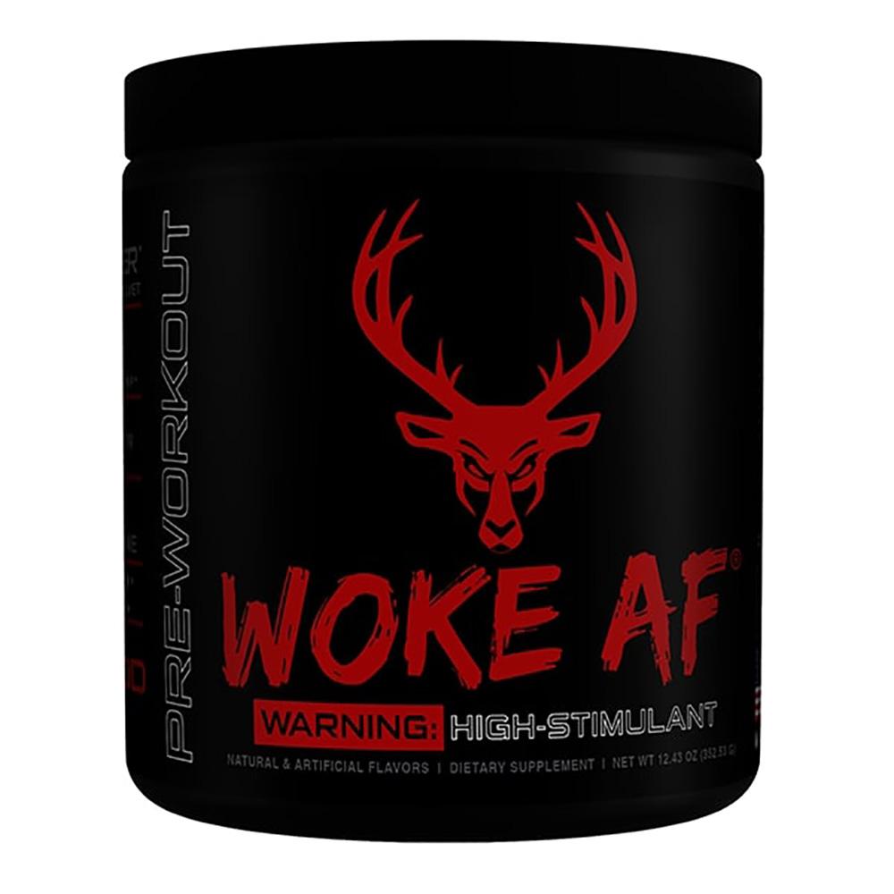 Bucked Up Woke AF 30 Servings | High Stimulant Pre-Workout Sports Performance Recovery Bucked Up Blood Raz (1825141882923)