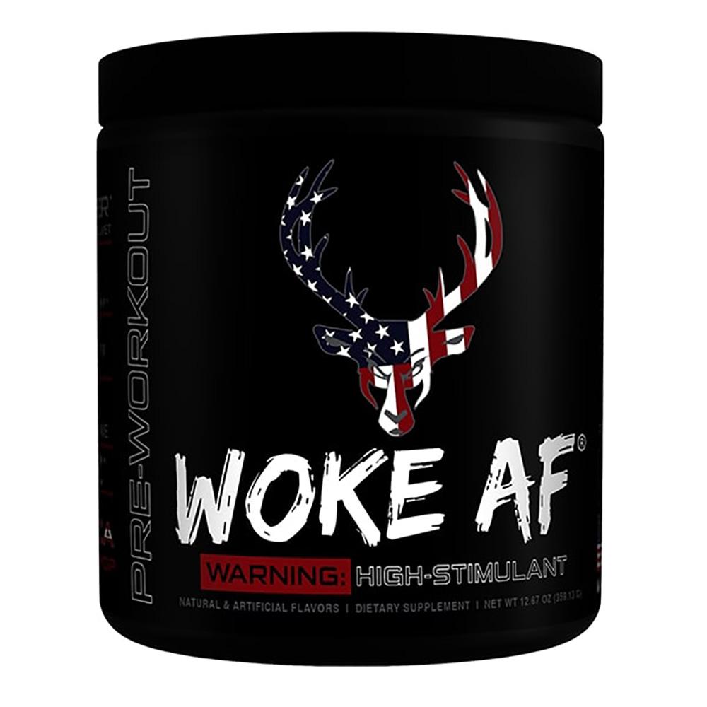 Bucked Up Woke AF 30 Servings | High Stimulant Pre-Workout Sports Performance Recovery Bucked Up Rocket Pop (1825141882923)