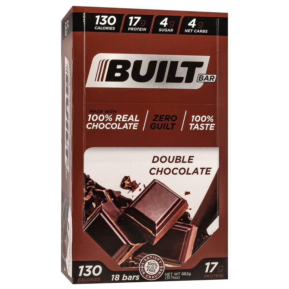 Built Bar 18/Box Bars Built Bar Double Chocolate (4345885196353)