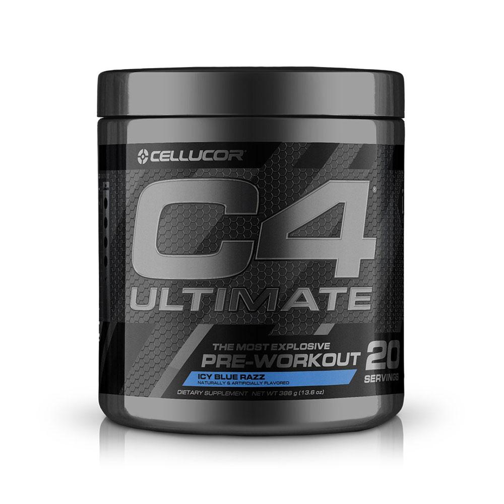 Cellucor C4 Ultimate 30 Servings | Intense Hard Hitting Pre-Workout Pre-Workouts Cellucor Icy Blue Razz (1805878951979)