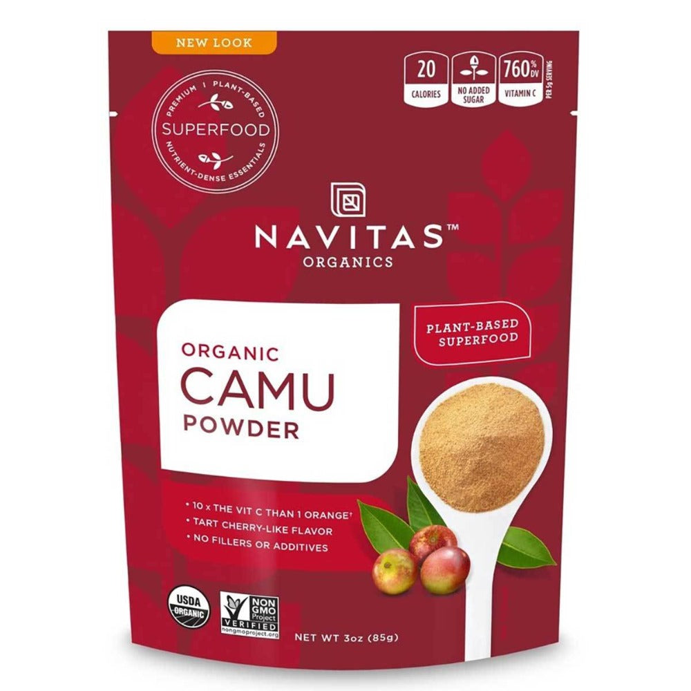 Navitas Naturals Camu Camu Powder 3 Oz Amino Acids Navitas Naturals (1059032170539)