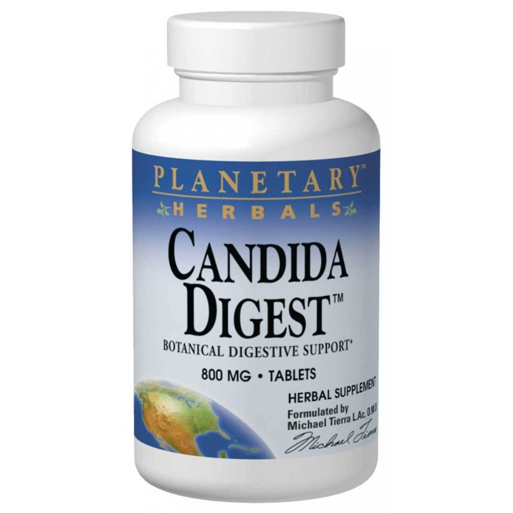 Planetary Herbals Candida Digest 800mg 90 Tabs Other Supplements Planetary Herbals (1058108964907)