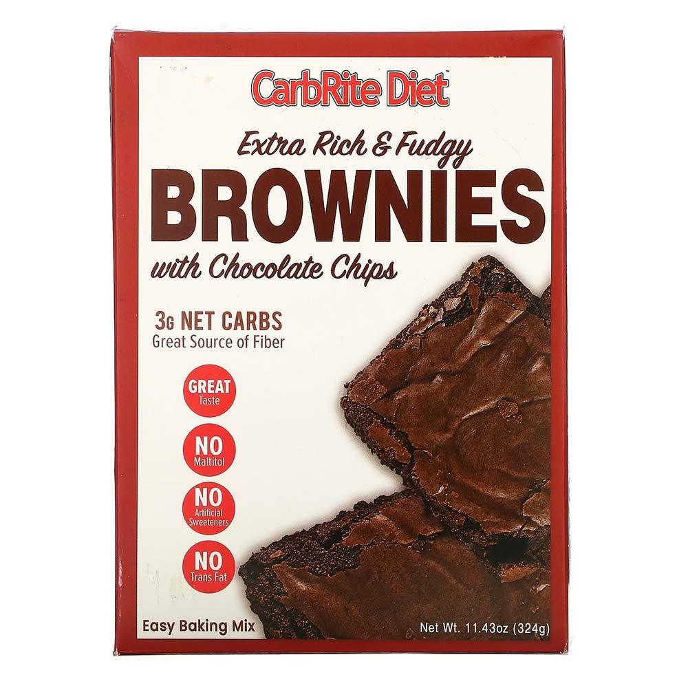 CarbRite Maltitol Free Brownie Mix 11.43oz Foods & - Juices Universal (4613731516481)