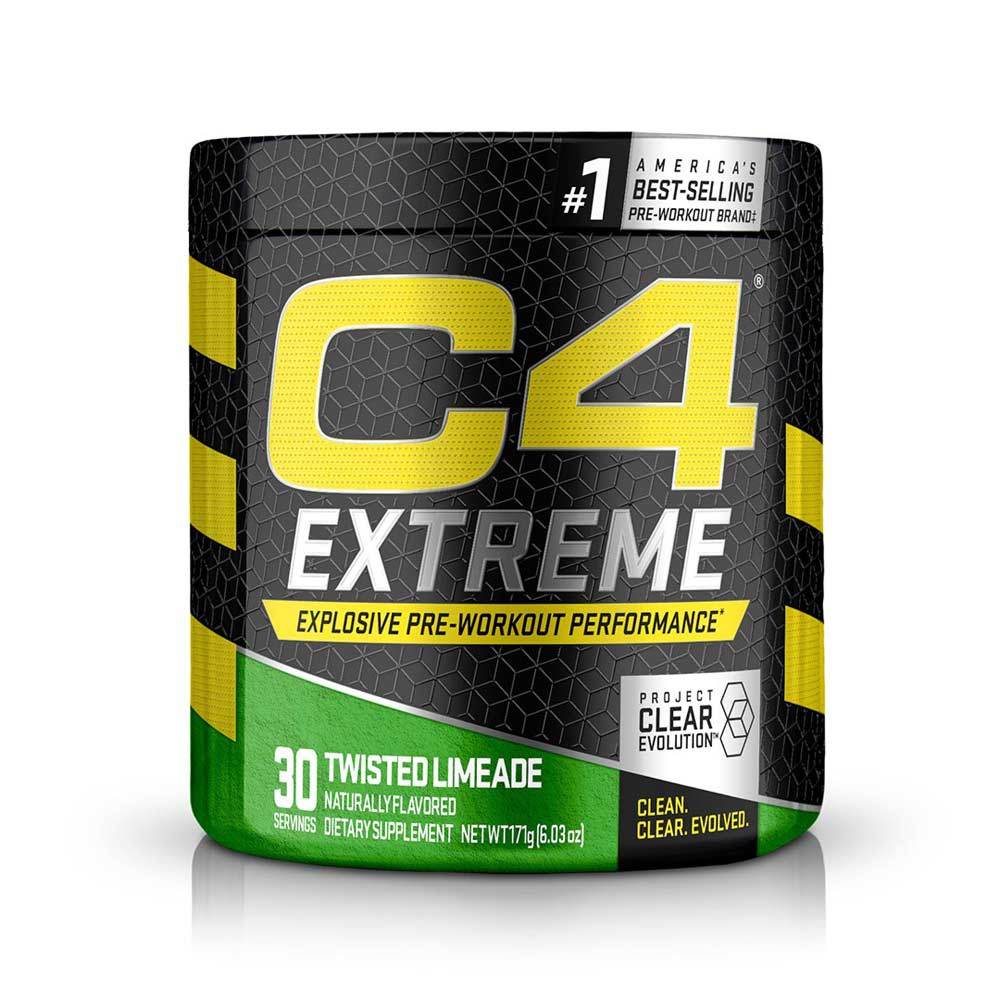 C4 Extreme 30 Servings Pre-Workouts Cellucor Natural Zero Cherry Limeade (4344212848705)