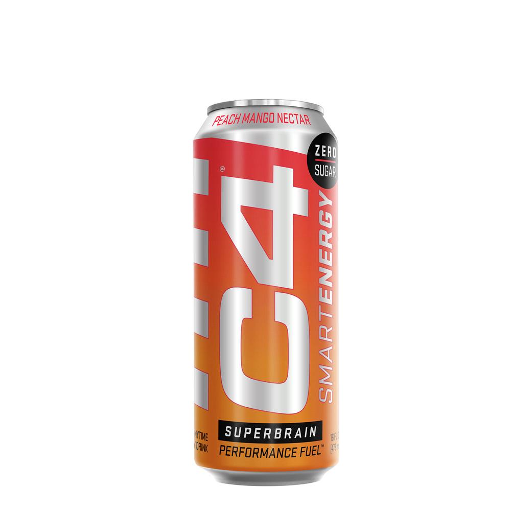 Cellucor C4 SuperBrain Smart Energy Drink Drinks Cellucor Peach Mango Nectar (4374528098369)