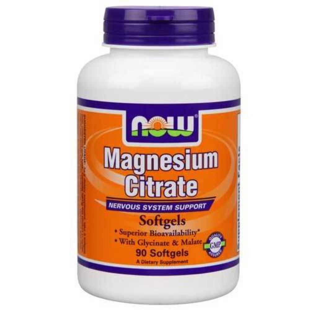 Now Foods Magnesium Citrate 134 Mg 90 Softgels Now Foods (1059138076715)