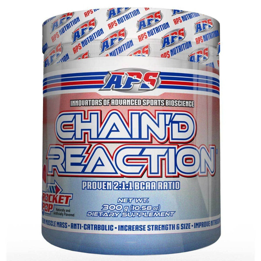 APS Nutrition Chain'd Reaction 300 Grams Amino Acids APS Nutrition Rocket Pop (1059218128939)