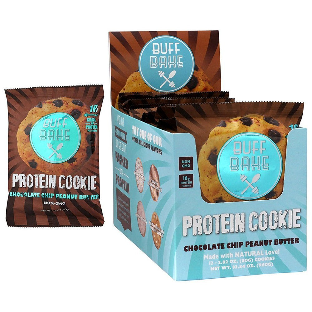 Buff Bake Chocolate Chip Peanut Butter Cookie 12/Box Foods & Snacks Buff Bake (1059264593963)