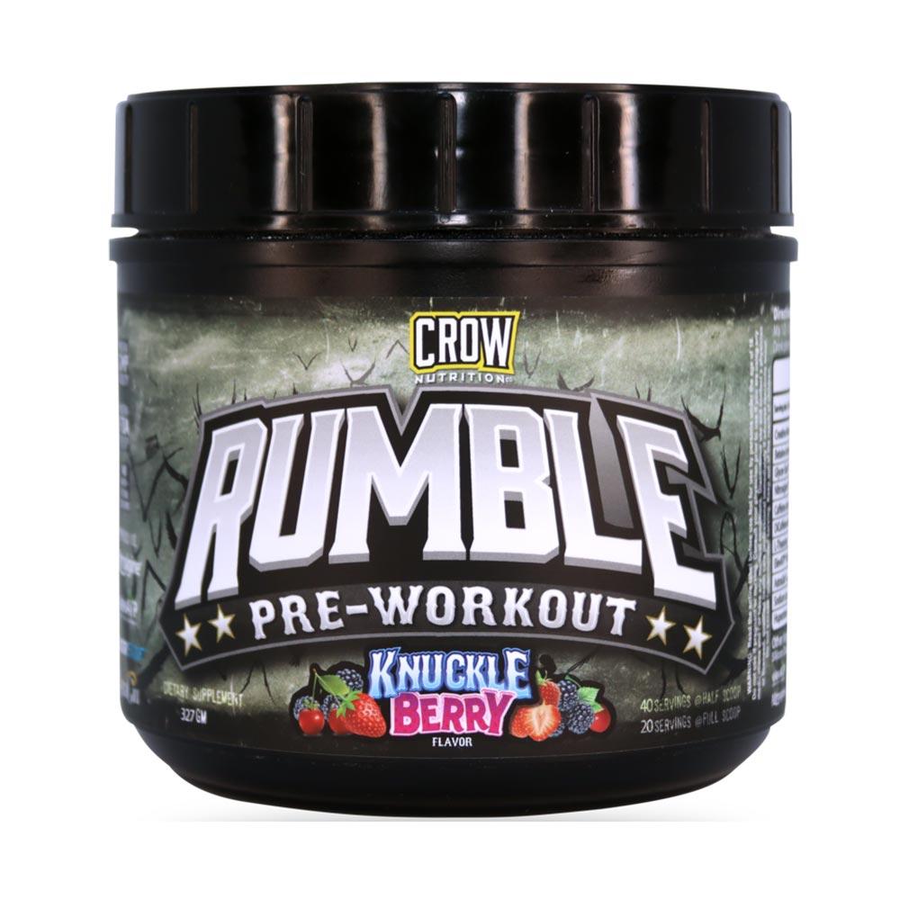 Crow Rumble 40/sv Pre-Workouts Crow Nutrition Knuckleberry