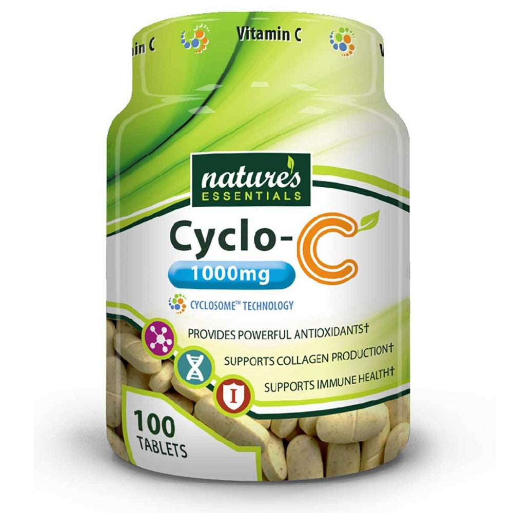 Nature's Essentials Cyclo-C 1000mg 100 Tablets Antioxidants / CoQ-10 Nature's Essentials (1059294773291)