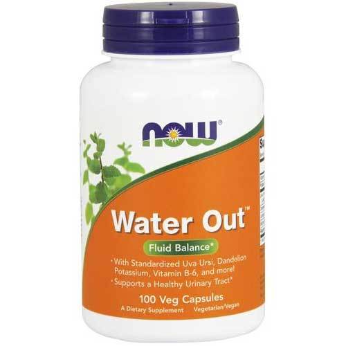 Now Foods Water-Out 100 Vegetable Capsules Other Supplements Now Foods (1059137683499)