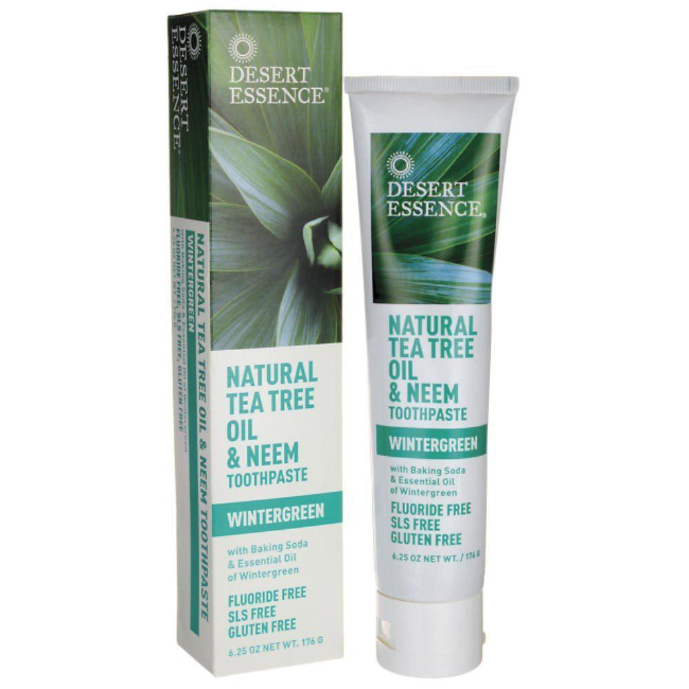 Desert Essence Toothpaste Tea Tree 7oz Specialty Health Products Desert Essence (1766797410347)