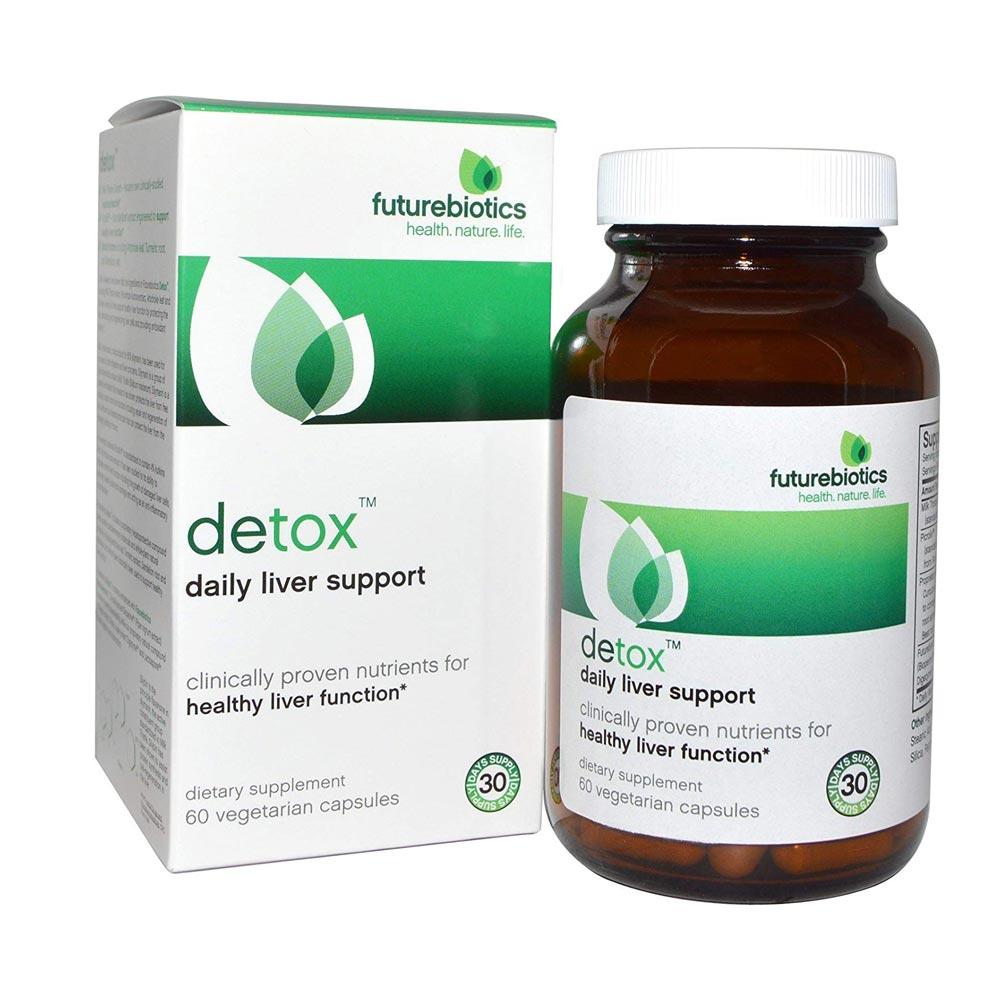 Futurebiotics Detox Daily Liver Support 60 Capsules | Healthy Liver Function Digestive Health Futurebiotics (1770920378411)
