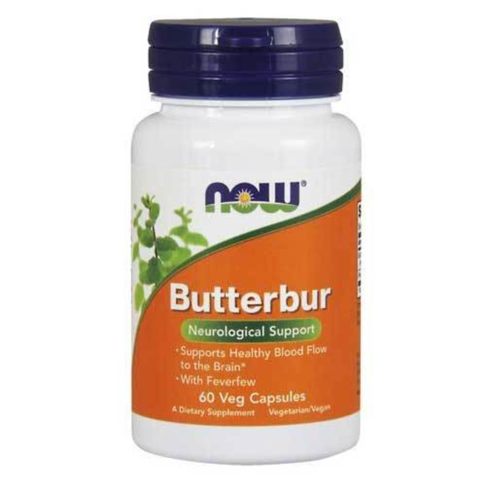 Now Foods Butterbur Ext 75 Mg 60 Vegetable Capsules Other Supplements Now Foods (1059137224747)
