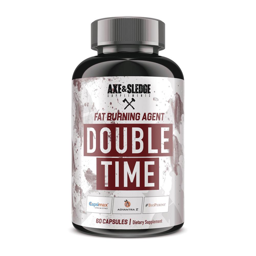 Axe & Sledge Double Time 60 Capsules | Fat Burning Agent Fat Burner AXE & SLEDGE (1812333297707)