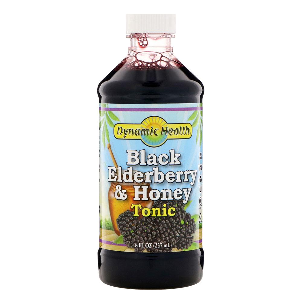 Dynamic Health Elderberry Extract 8oz Foods & - Juices Dynamic Health (1767408271403)