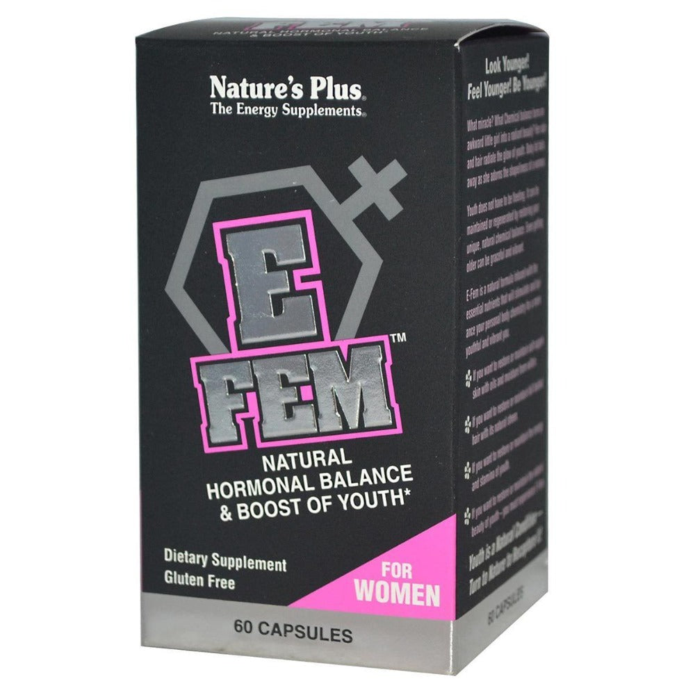 Nature's Plus E-Fem 60 Caps Other Supplements Nature's Plus (1059023781931)