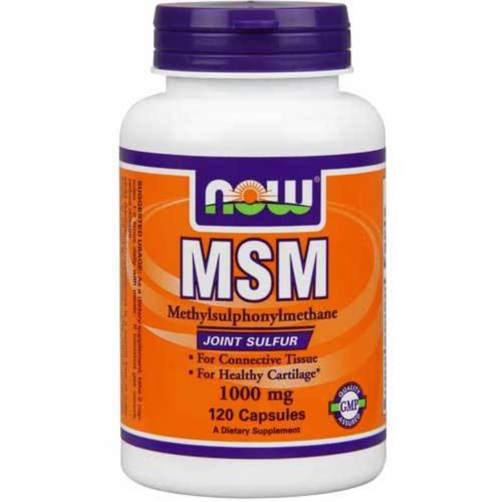 Now Foods MSM 1000mg 120 Caps Joint Aids Now Foods (1059161702443)