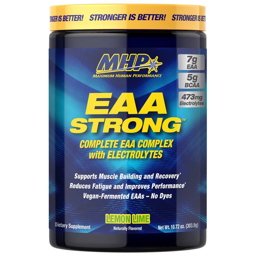 MHP EAA Strong 30 Servings Amino Acids MHP Lemon Lime (4468259651649)