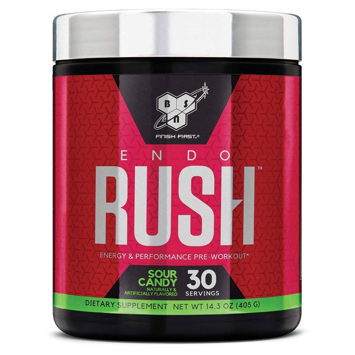 BSN Endorush 30 Servings Pre-workout BSN Sour Candy (1533309091883)