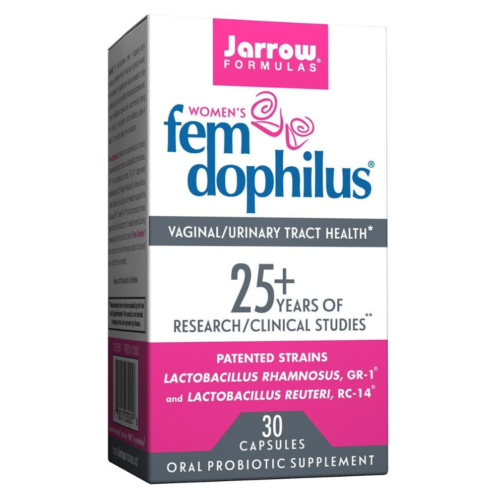 Jarrow Formulas Fem-Dophilus 30 Caps Digestive Health / Probiotics Jarrow Formulas (1058779791403)