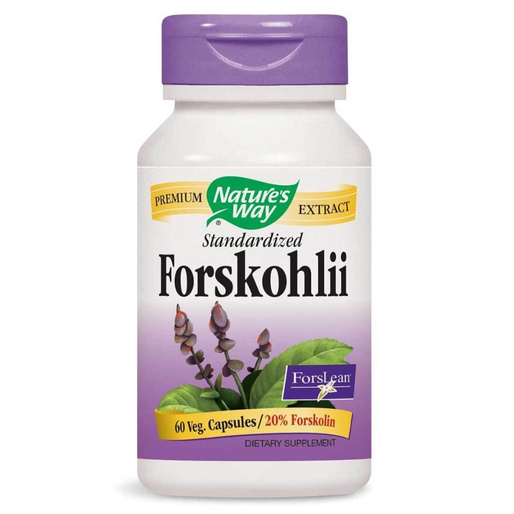 Nature's Way Coleus Forskohlii (20% Forskolin) 60 Capsules Nature's Way (1059049603115)