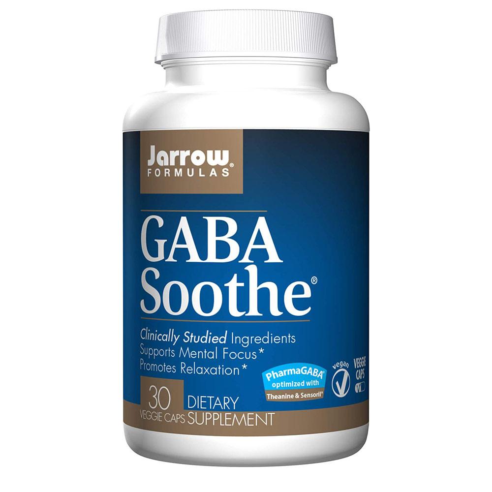 Jarrow GABA Soothe 30 Caps | Mental Focus Specialty Health Products Jarrow Formulas (1811294912555)