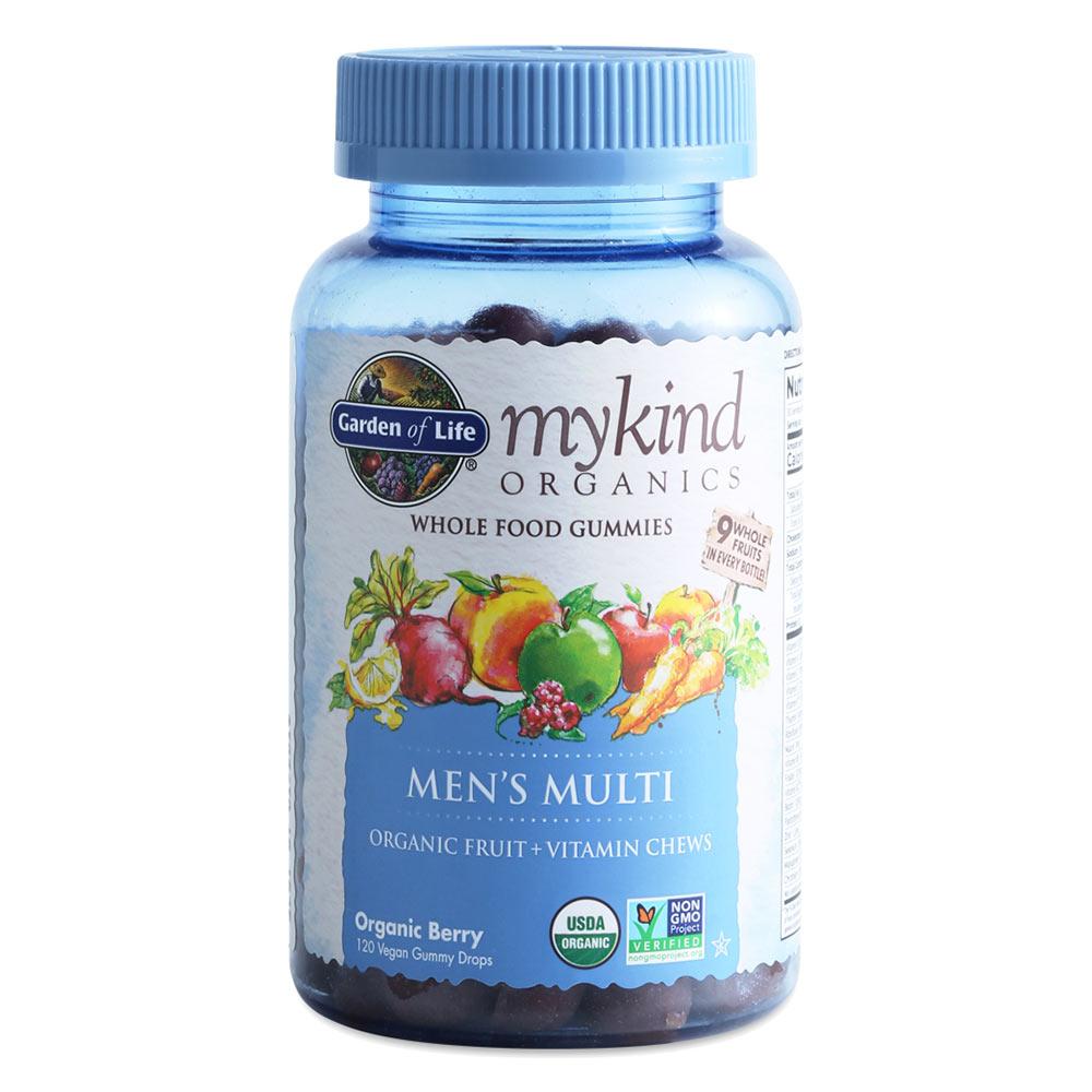 MyKind Organics Men's Gummy Multi 120FC Multi Vitamins Garden of Life (1678647525419)
