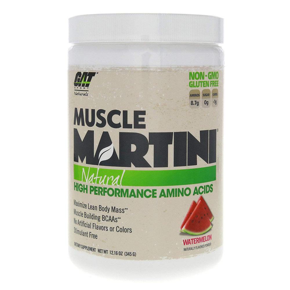 Muscle Martini 30 Servings Amino Acids GAT Watermelon (1588938375211)