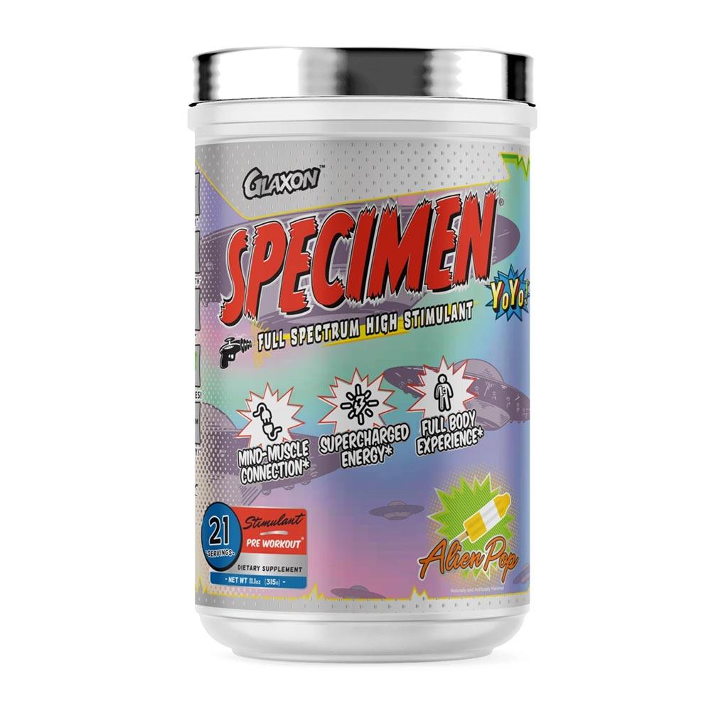 Glaxon Specimen Yo-Yo Pre-Workouts Glaxon Alien Pop (4622987591745)