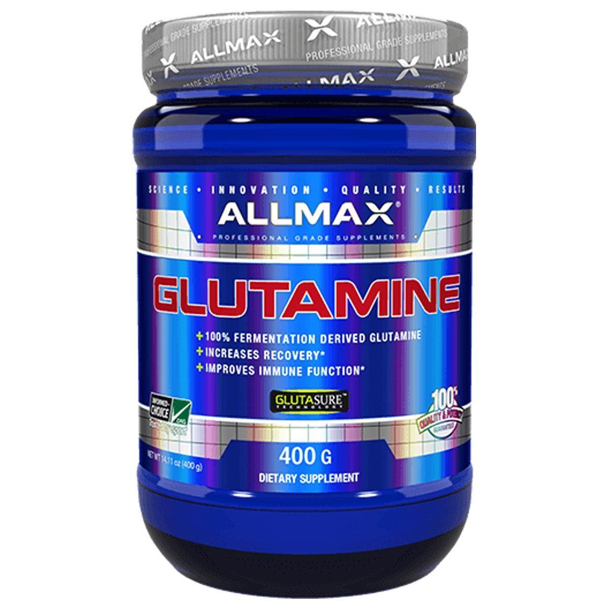 Allmax Nutrition Glutamine 400 Grams Amino Acids Allmax Nutrition (1058581610539)