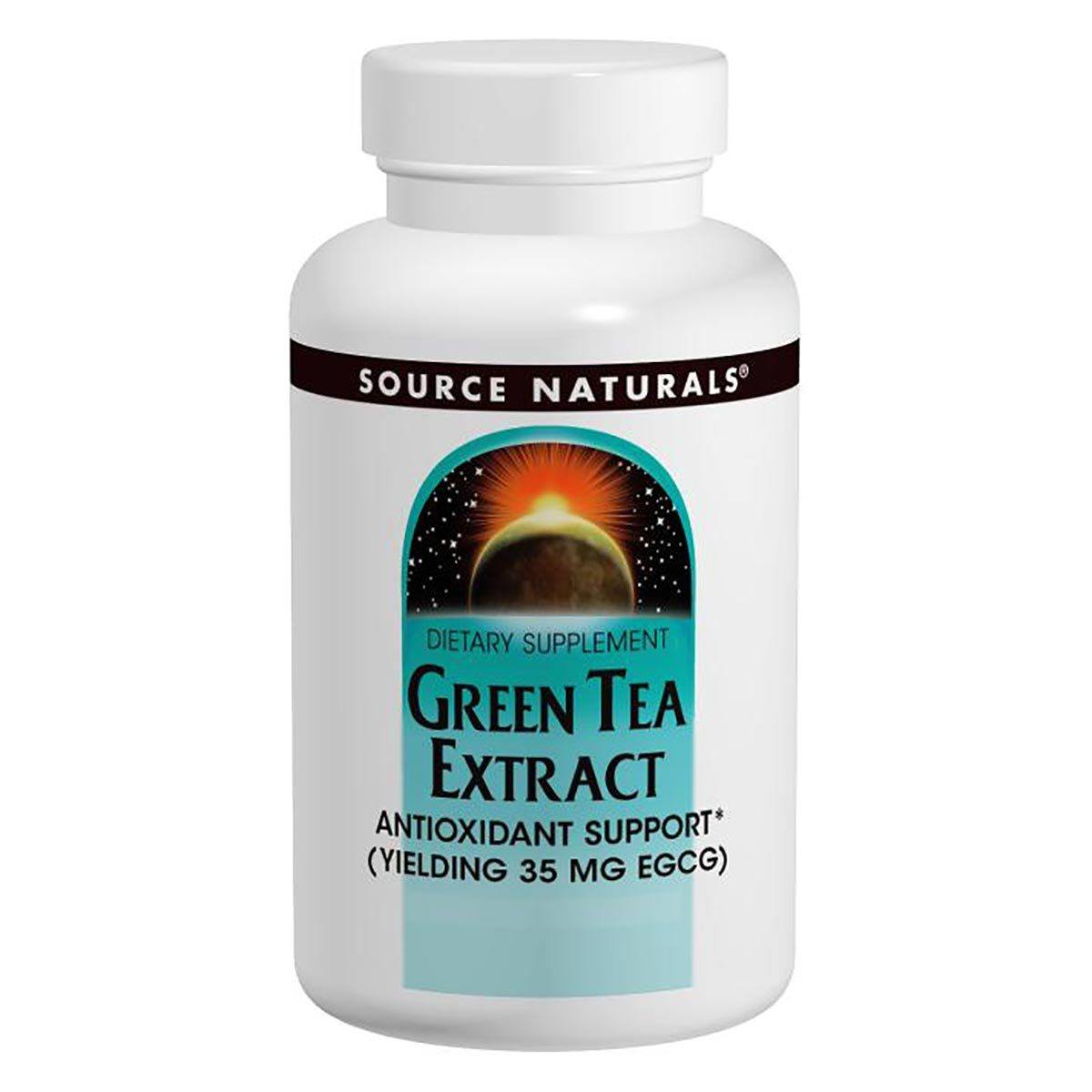 Source Naturals Green Tea Extract (EGCG) 500mg 120 Tabs Herbs Source Naturals (1058184626219)