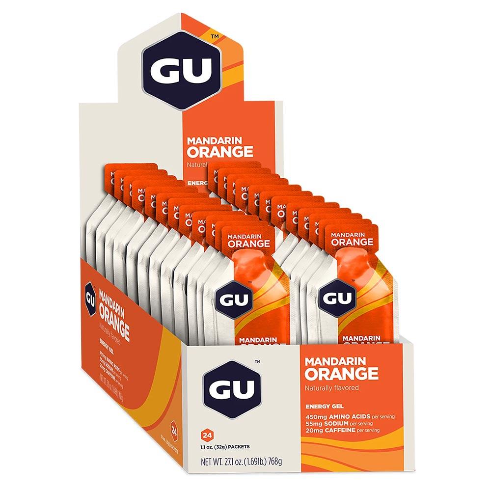 Gu Energy 24/Packets Sports Performance Recovery Gu Energy Mandarin Orange (4601068716097)