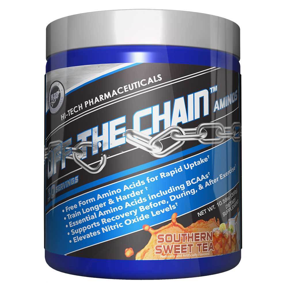 Hi-Tech Pharmaceuticals Off the Chain 30 Servings Amino Acids Hi-Tech Pharmaceuticals Sweet Tea (1059218456619)