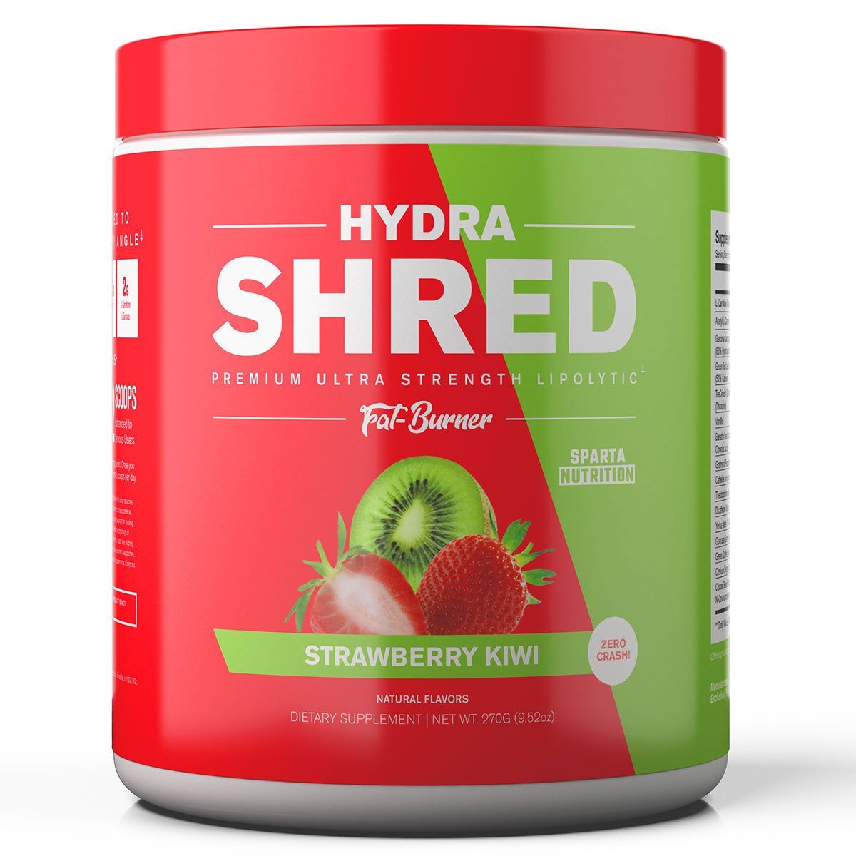 Sparta Nutrition HydraShred 60 Servings Diet/Energy Sparta Nutrition Strawberry Kiwi (1059317415979)