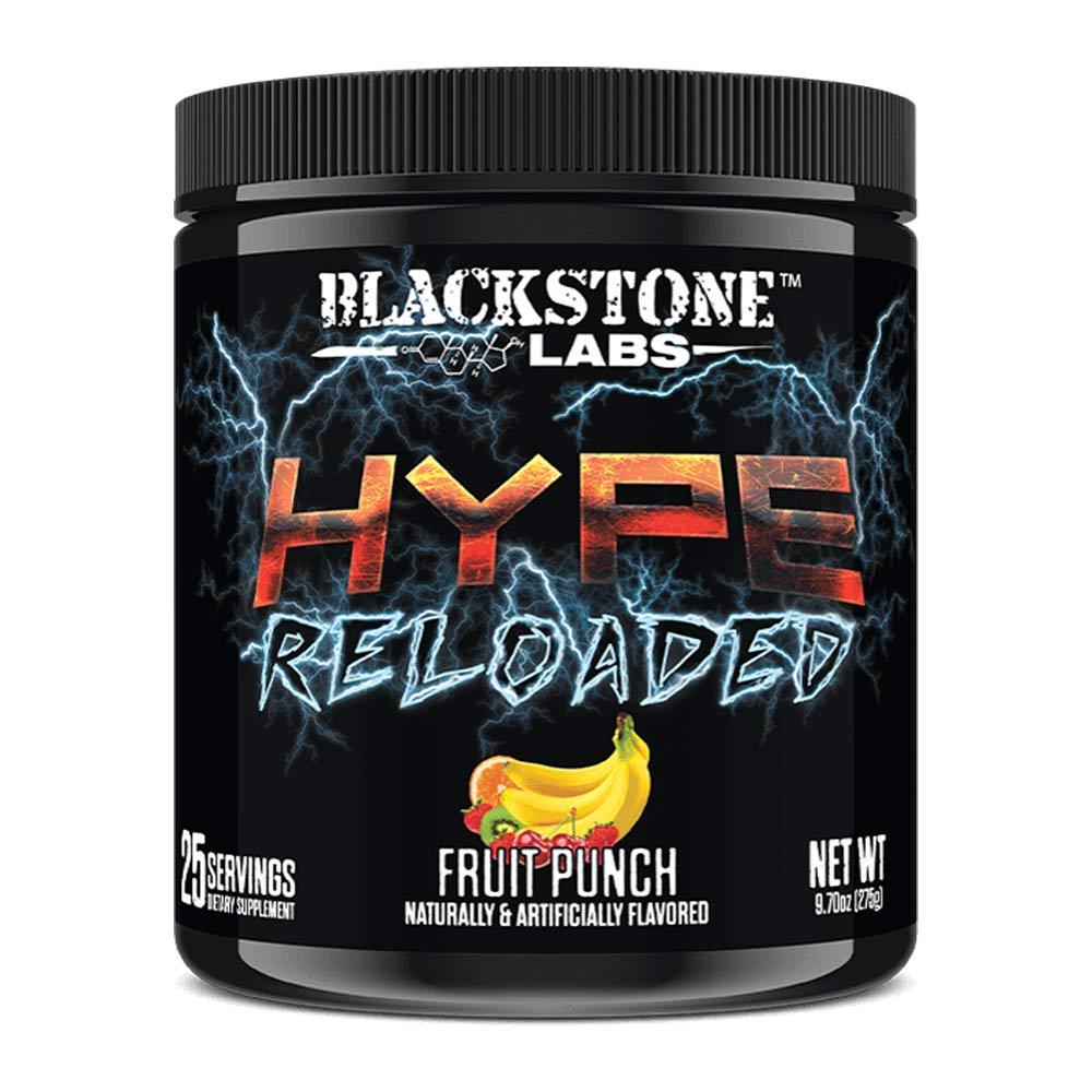 Blackstone Labs Hype Reloaded 25 Servings Nitric Oxide Blackstone Labs Fruit Punch (1859953066027)
