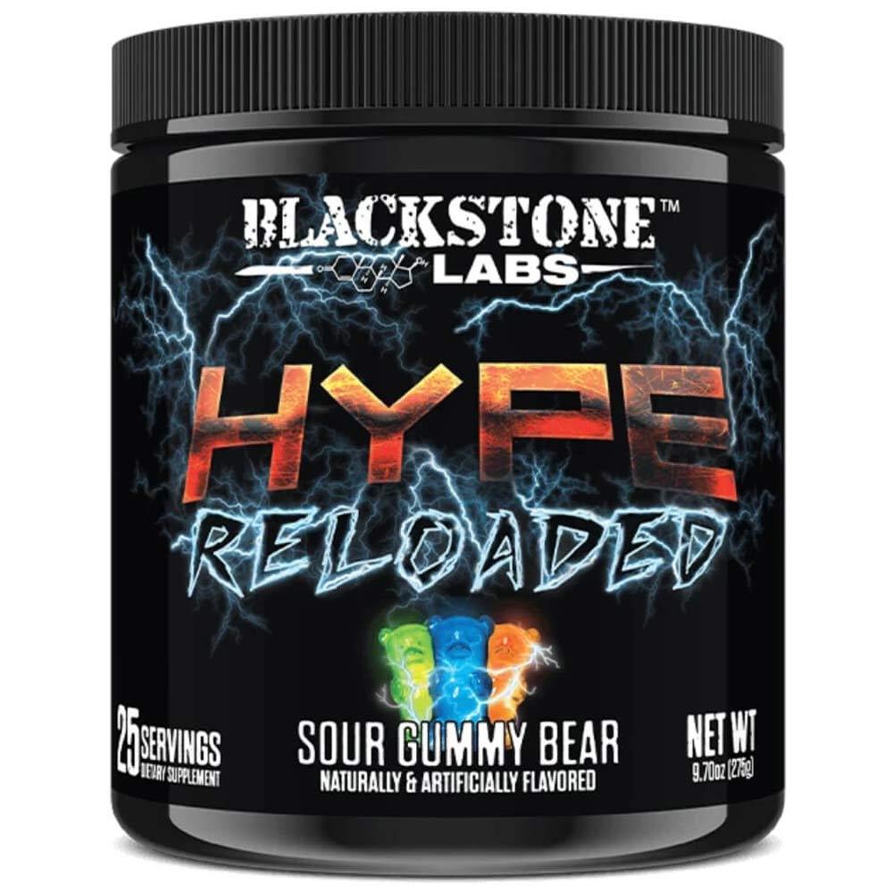 Blackstone Labs Hype Reloaded 25 Servings Nitric Oxide Blackstone Labs Sour Gummy Bear (1859953066027)
