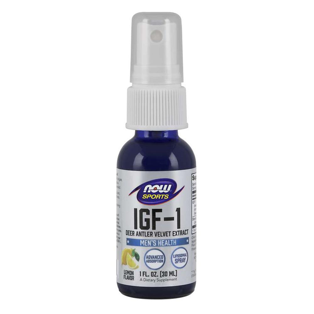 Now Foods IGF-1 Deer Antler Velvet Extract 1 FL Oz Now Foods (1058715205675)