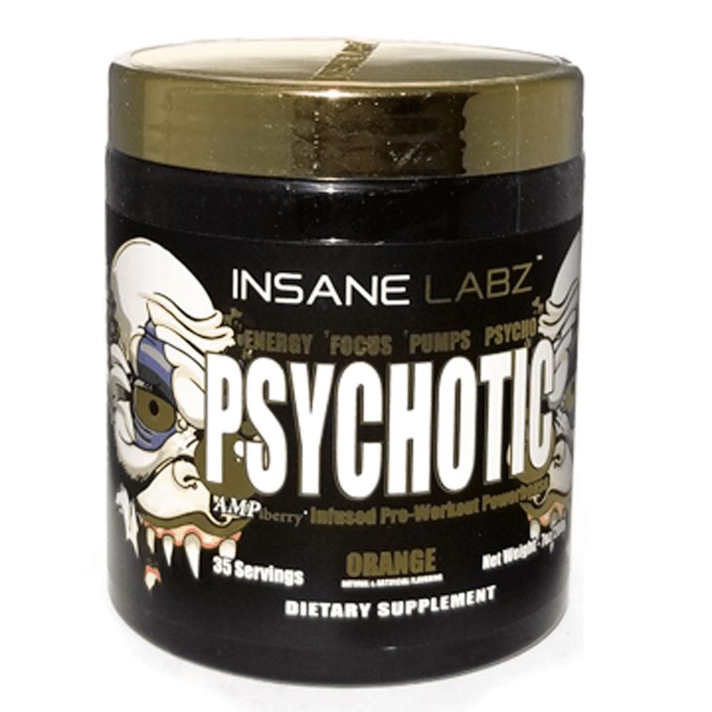 Insane Labz Psychotic Gold 35 Servings Sports Performance Recovery Insane Labz Orange (1712150806571)