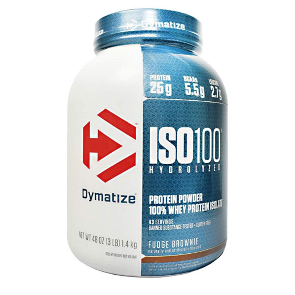 Dymatize ISO 100 Hydrolyzed Whey 5 lbs Protein Dymatize Gourmet Vanilla (1058763833387)