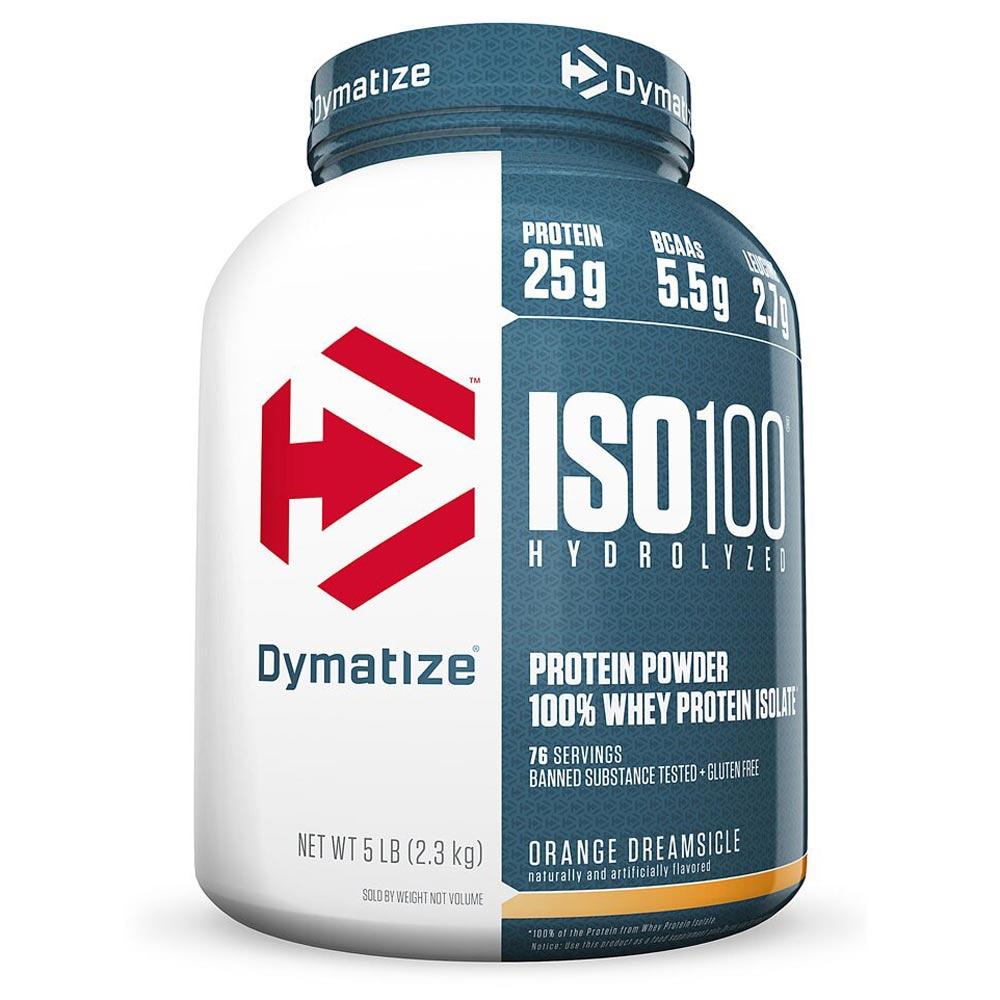 Dymatize ISO 100 Hydrolyzed Whey 5 lbs Protein Dymatize Orange Dreamsicle (1058763833387)