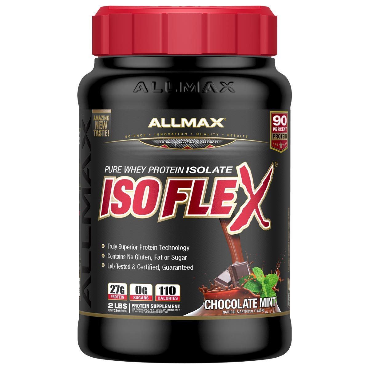 Allmax Nutrition IsoFlex 2 Lbs Protein Allmax Nutrition Chocolate Mint (1058318188587)