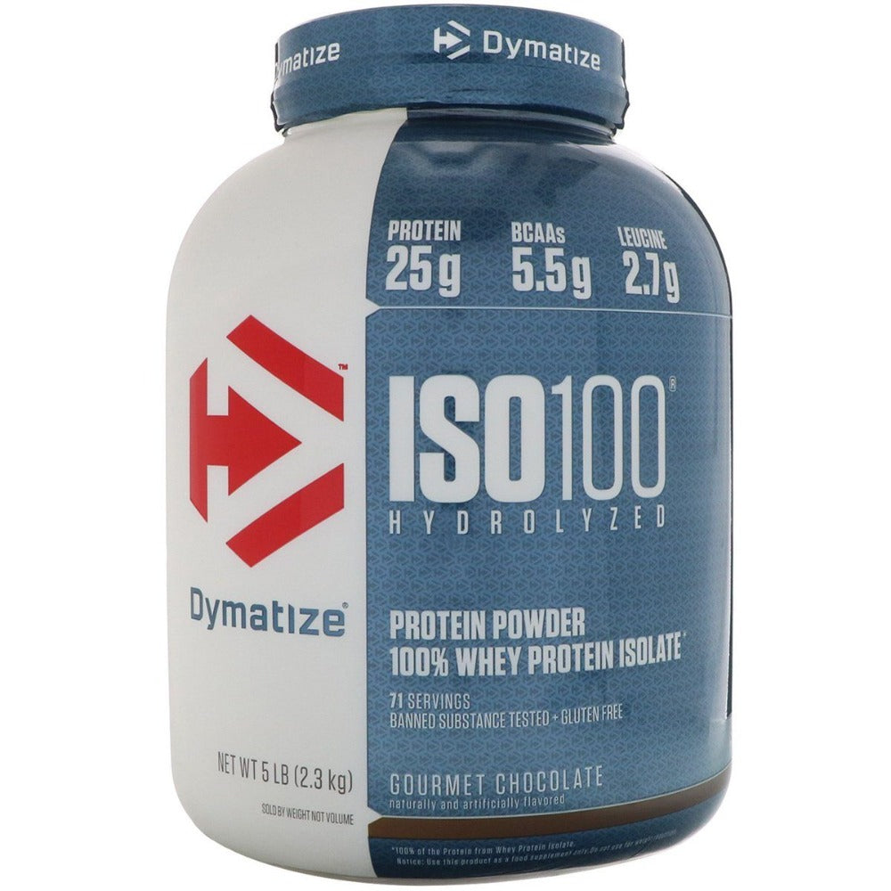 Dymatize ISO 100 Hydrolyzed Whey 5 lbs Protein Dymatize (1058763833387)