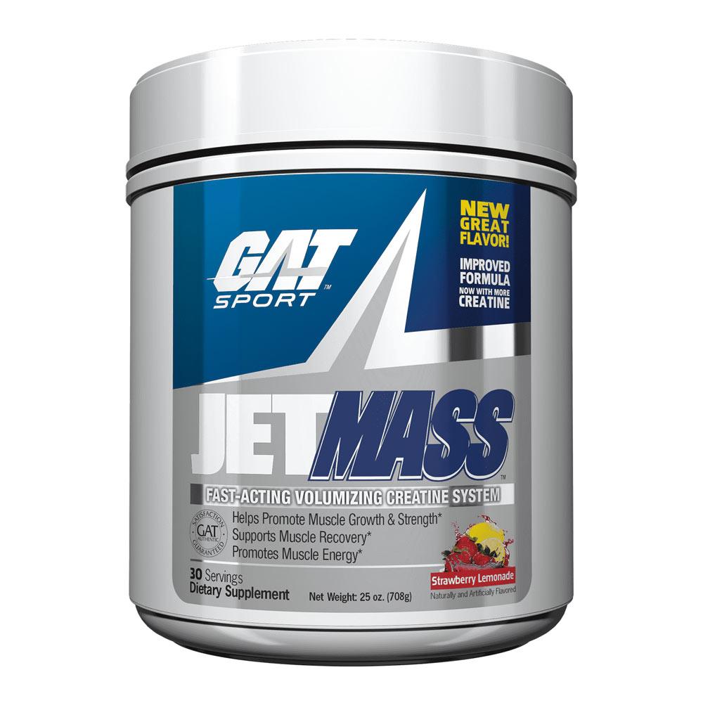 GAT Sport JetMass 30 Servings Creatine GAT Strawberry Lemonade (1557008056363)