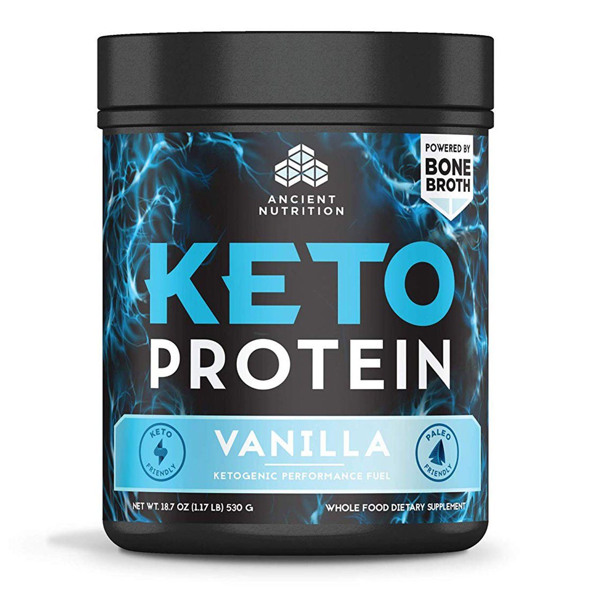 Keto Protein 17 Servings Protein Powders Ancient Nutrition Vanilla (1556674281515)