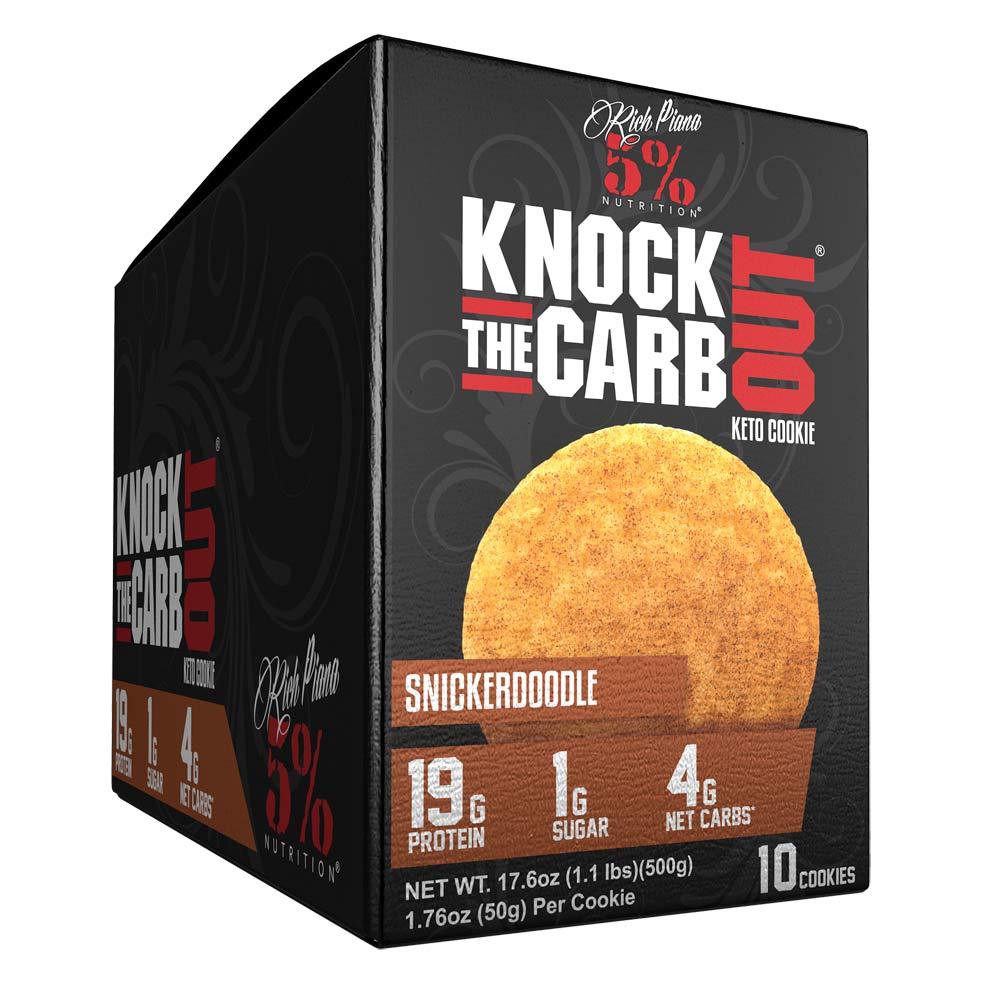 5% KTCO Keto Cookies 10/box Foods Juices 5% Nutrition Snickerdoodle (4284728016939)