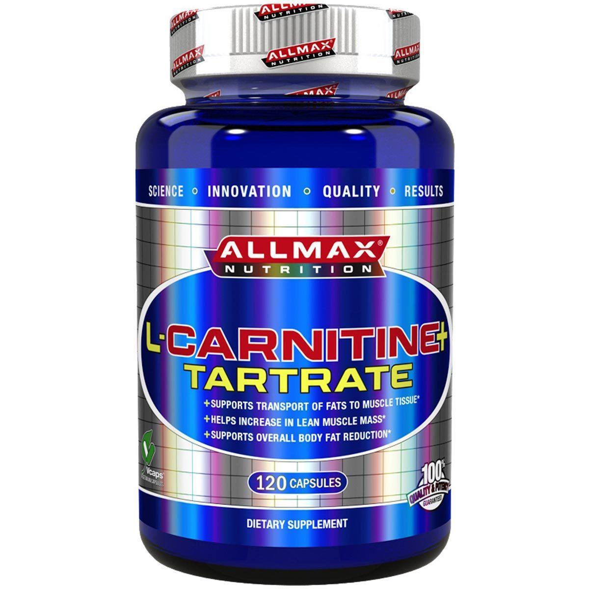 Allmax Nutrition L-Carnitine 500mg 120 Caps Amino Acids Allmax Nutrition (1058736537643)