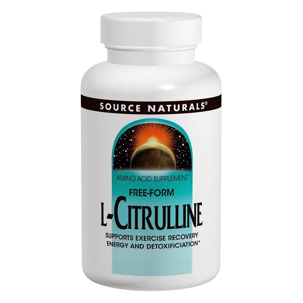 Source Naturals L-Citrulline 500mg 60 Caps Amino Acids Source Naturals (1058070593579)
