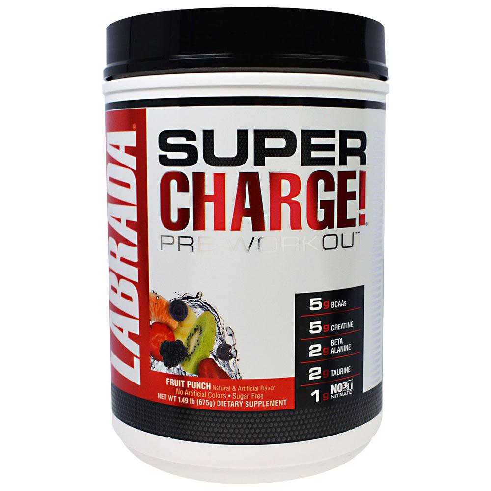 Labrada Nutrition Super Charge 25 Servings | Pre-Workout Unclassified Labrada Nutrition Fruit Punch (1753743163435)